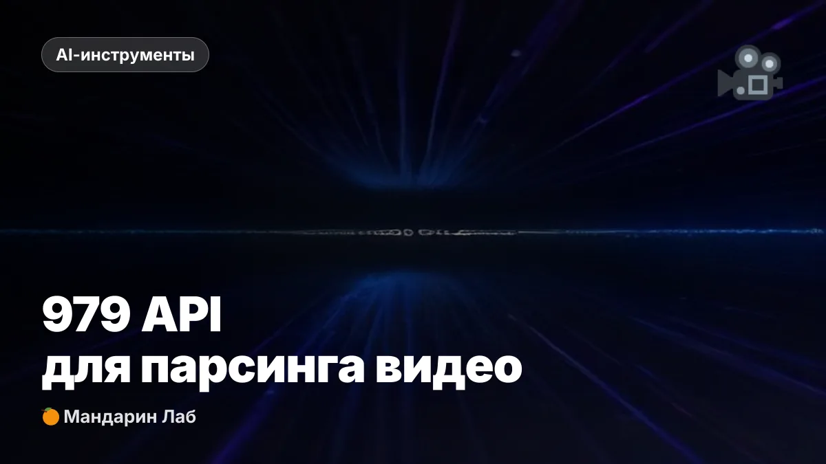 979 API для парсинга видео с GitHub: что стоит брать