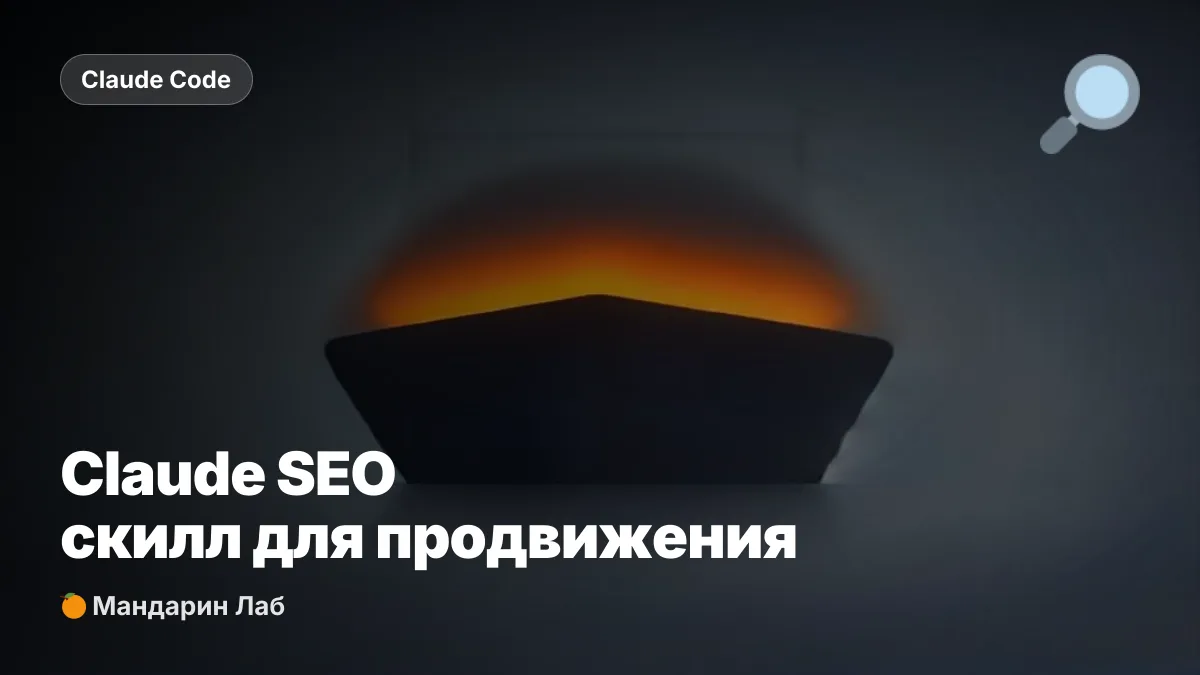 Claude SEO - скилл, который двигает сайт вместо тебя